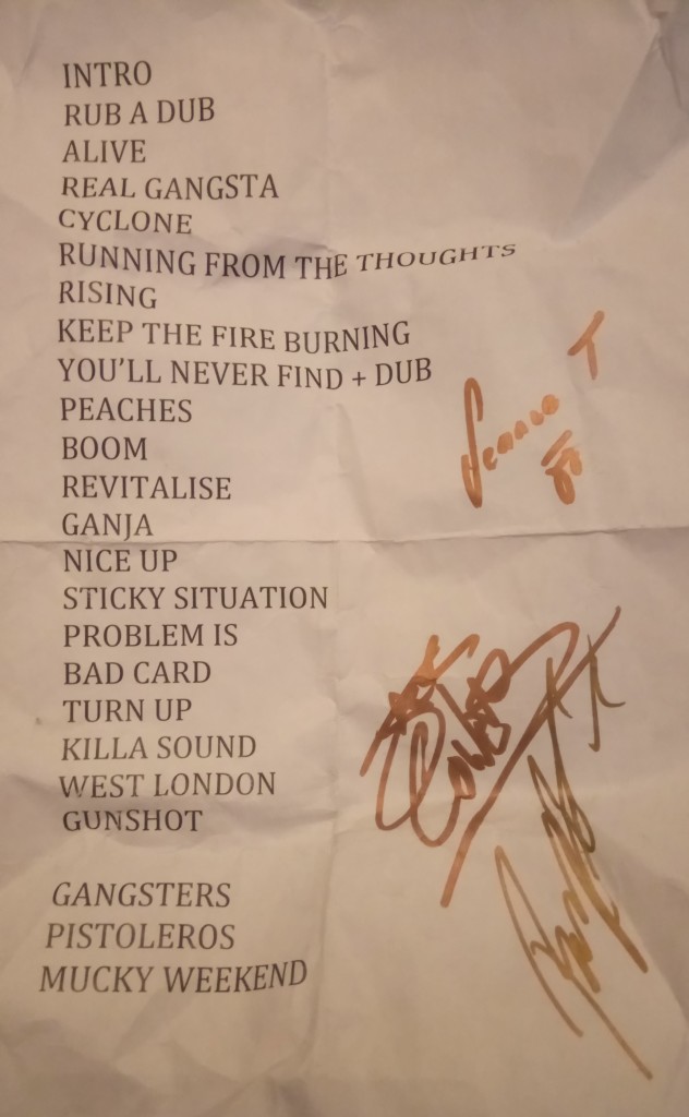 The Dub Pistols Setlist